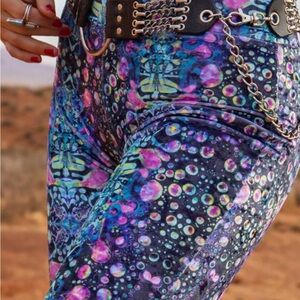 WARRIOR WITHIN Slim Bells Cyan Loquid Light VELVET